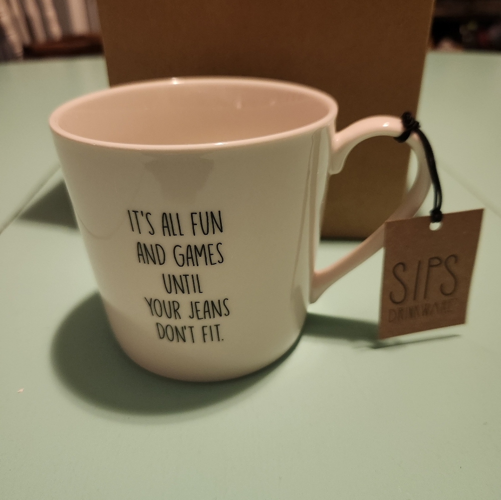 NWT Hilarious Sips Coffee Mug